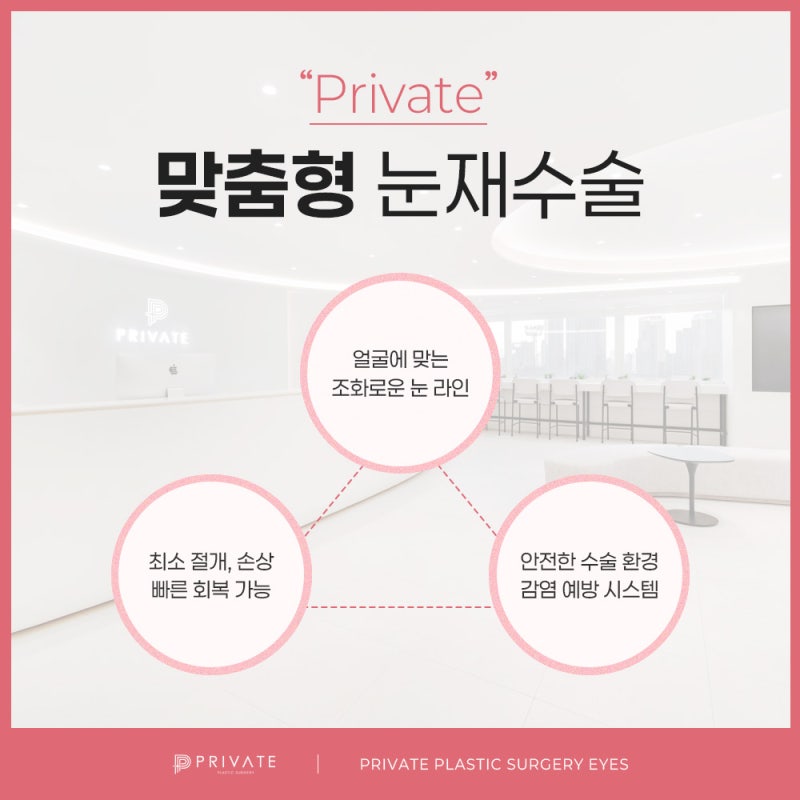 눈재수술성형 프라이빗성형외과인 이유 사진 5