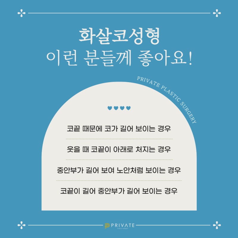 화살코성형, 자연스러운 코라인으로 프라이빗성형외과 사진 4