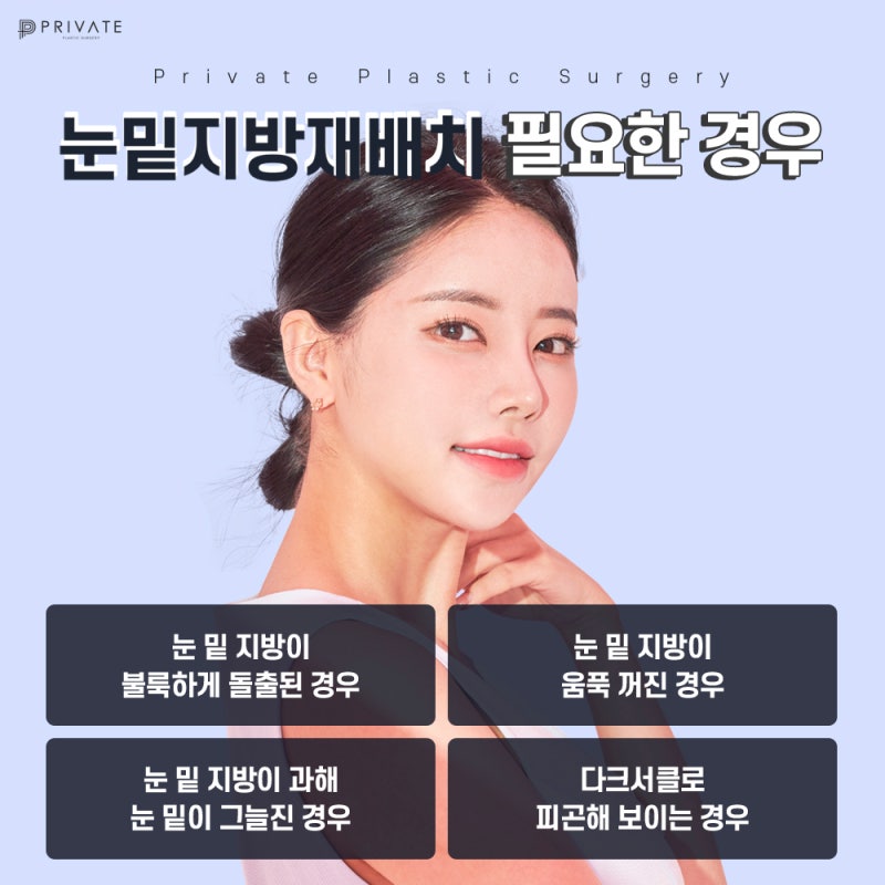 눈밑지방재배치 병원은 프라이빗성형외과 사진 5