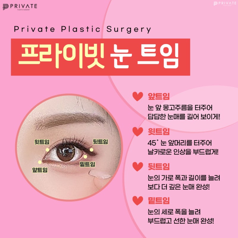 Operasi Pembukaan Mata di Sinsa Private Plastic Surgery 사진 3