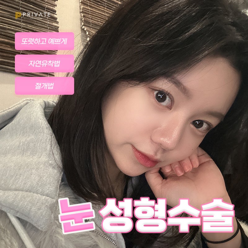 Tempat Terbaik untuk Operasi Kelopak Mata Ganda yang Indah: Private Plastic Surgery 사진 2