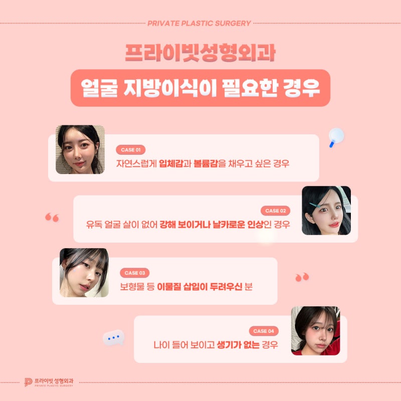 프라이빗성형외과 풀페이스지방이식으로 동안이미지 만들기 사진 4